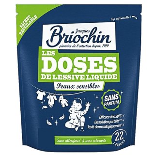 BRIOCHIN KAPSUŁKI DO PRANIA SENSITIVE, BEZ ZAPACHU, 22 SZT.