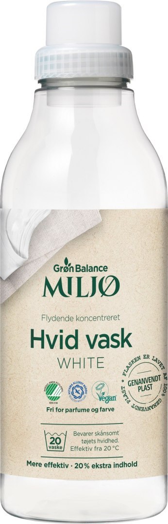 Gron Balance Płyn do prania białego bio vegan bez zapachu 0,9 l